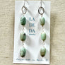 Aqua Terra Agate Earrings