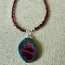 Ruby Kyanite Necklace