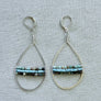 Turquoise Layers Earrings