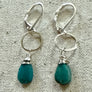Turquoise Briolette Earrings
