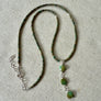 Green Turquoise Drop Necklace