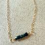 Blue Tourmaline Necklace