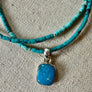 Double Strand Turquoise Necklace