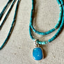 Double Strand Turquoise Necklace