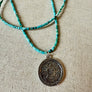 Double Strand Turquoise Necklace