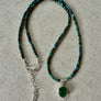 Emerald & Chrysoprase Necklace