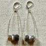Ombre Moonstone Earrings