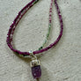 Ruby & Tourmaline Necklace