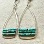 True Blue Turquoise Earrings