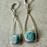 Larimar earrings