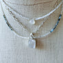 Rough Cut Moonstone Necklace