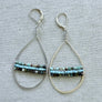 Turquoise Layers Earrings