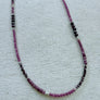 Triple Ruby Necklace