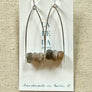 Ombre Moonstone Earrings