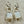 Square Moonstone Earrings