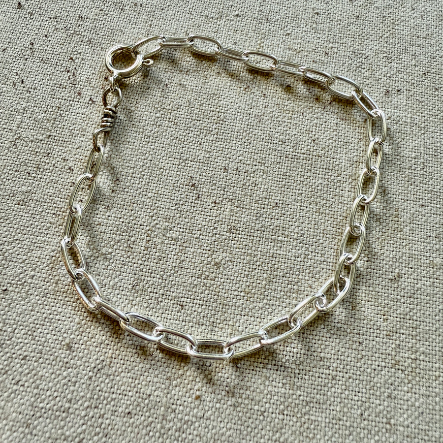 Paperclip Chain Bracelet