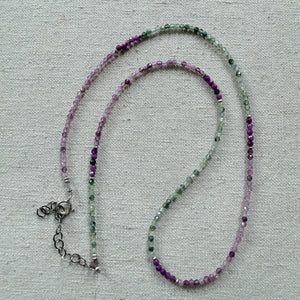 Watermelon Tourmaline Necklace