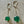 Emerald Chalcedony Earrings