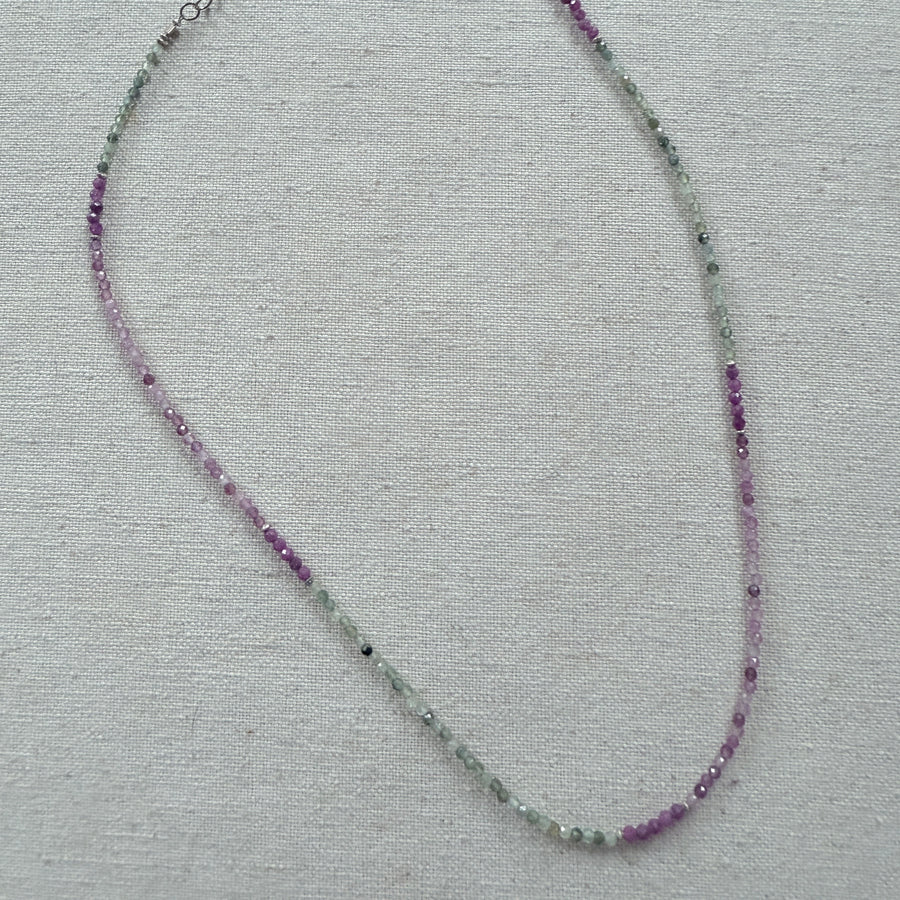 Watermelon Tourmaline Necklace