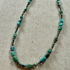 Blue & Green Turquoise Necklace