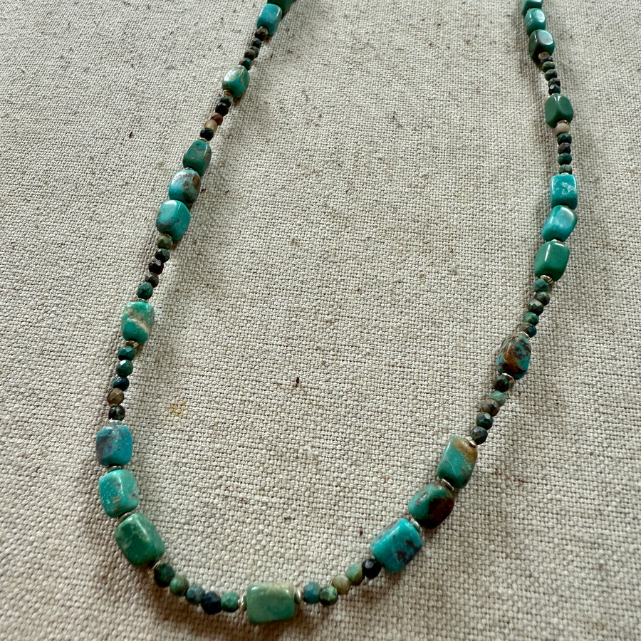 Blue & Green Turquoise Necklace