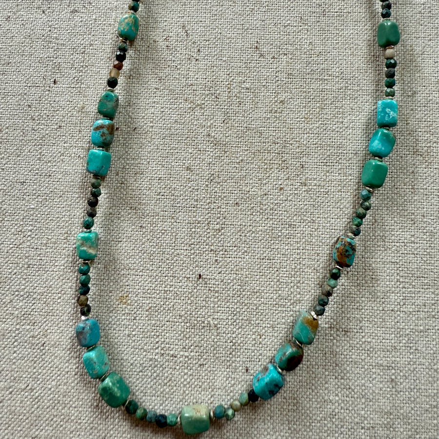 Blue & Green Turquoise Necklace