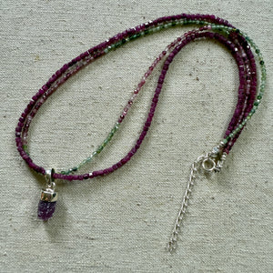 Ruby & Tourmaline Necklace