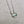 The line Necklace-in 3 shades of Turquoise