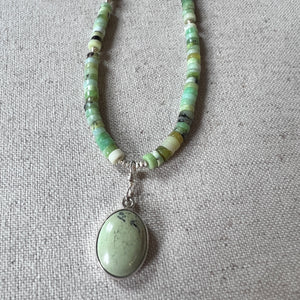 Shades of Green Necklace