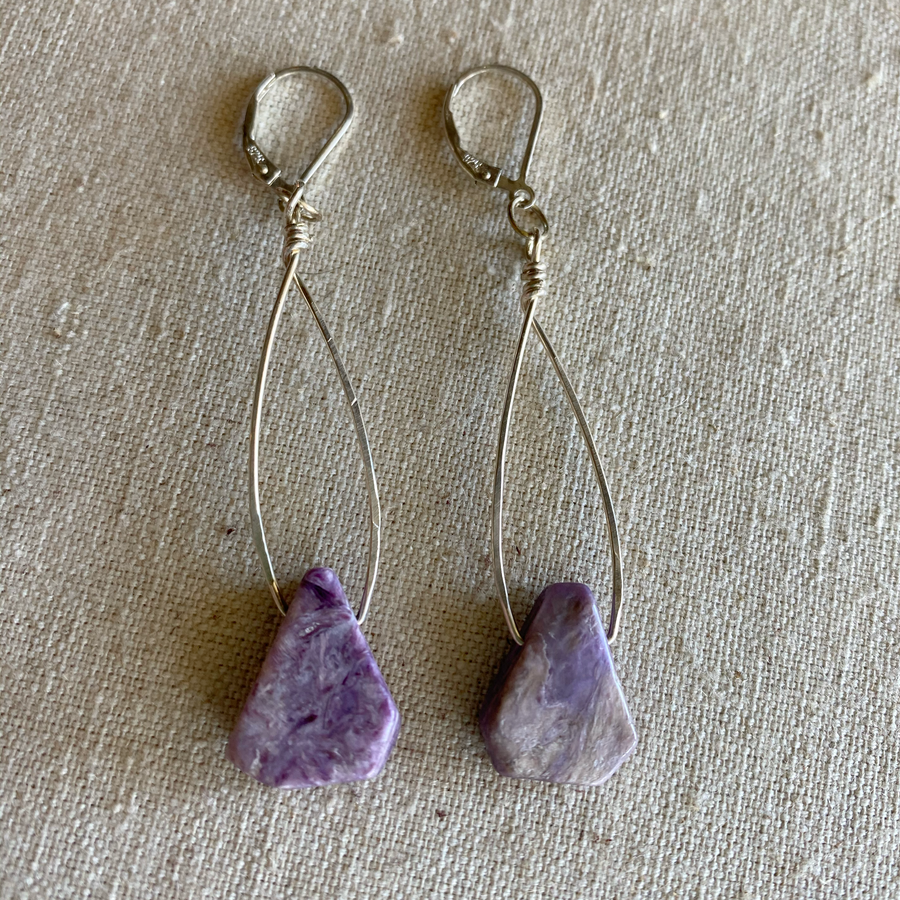 Sugalite Earrings