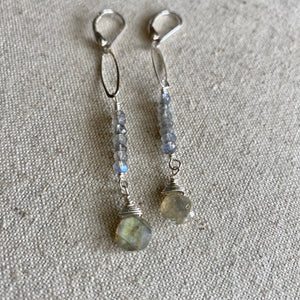 Shades of Grey Earrings