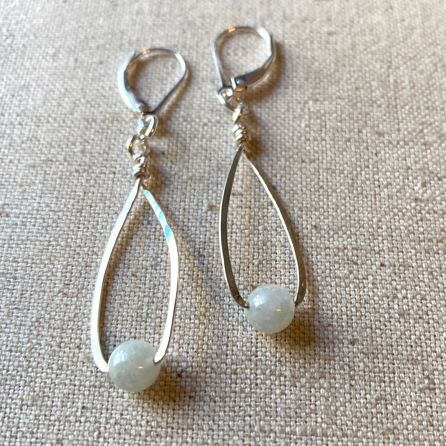 Siberian Moonstone Earrings