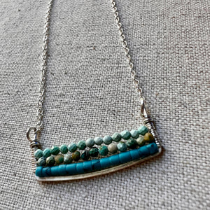 Triple Turquoise Necklace