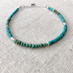 Tiny Turquoise Bracelet