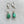 Crisp Chrysophrase Earrings