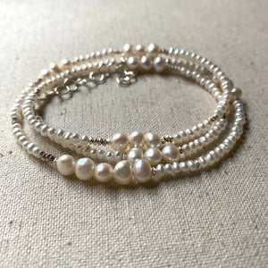 Pearl Wrap Bracelet