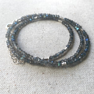 Labradorite Wrap Bracelet