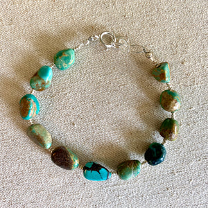 Tumbled Turquoise Bracelet